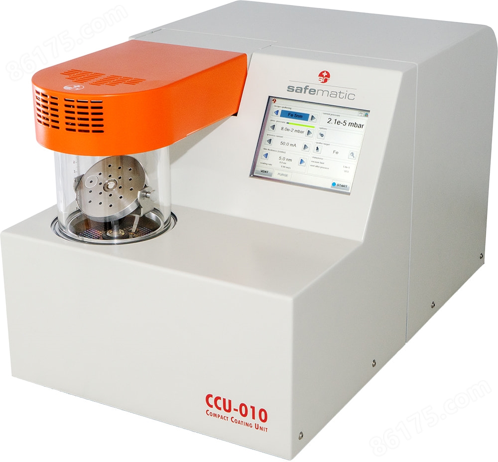 瑞士Safematic CCU-010 HV高真空离子溅射/镀碳一体化镀膜仪